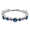 Armband Dyrberg Kern | Calice Ss Blue Armband | Silver