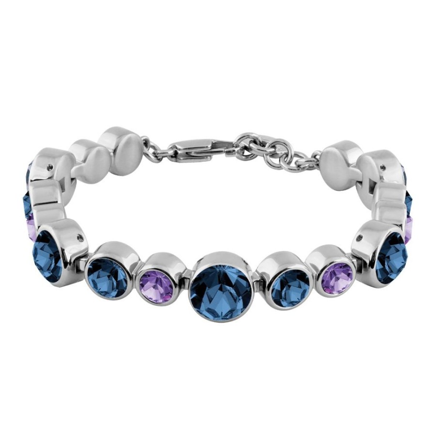 Armband Dyrberg Kern | Calice Ss Blue Armband | Silver