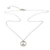 Halsband SEVEN EAST | Seven/East – Small Peace Halsband, Stal