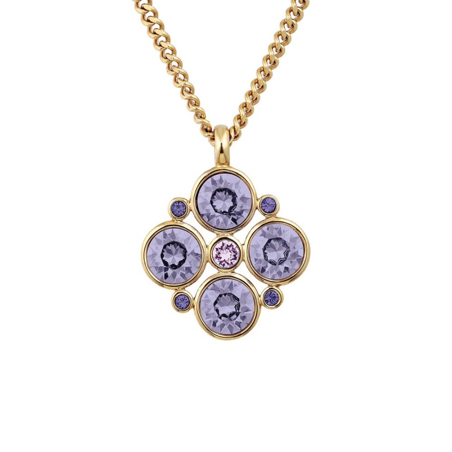 Halsband Dyrberg Kern | Dyrberg/Kern – Maude Halsband, Sg Lavender