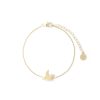 Armband CU Jewellery | Cu Jewellery – Peace Small Brace Gold