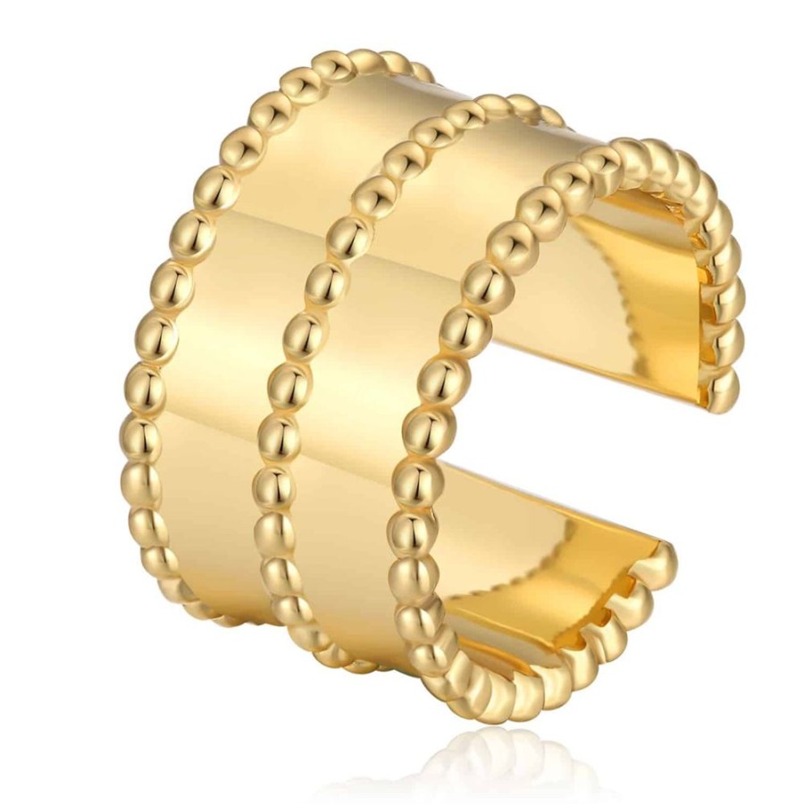 Ringar Pantolin Bagatelle | Pantolin Bagatelle – Bead Ring Flat, Guld