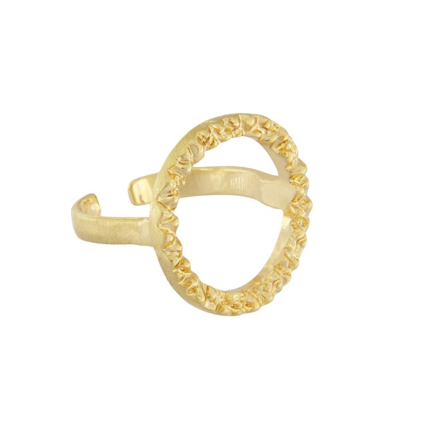 Ringar Dansk Copenhagen | Dansk Copenhagen – Cecil Circle Ring, Guld