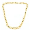 Halsband SEVEN EAST | Seven East – Fat Chain Halsband, Guld