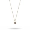 Halsband Snö of Sweden | Sno Of Sweden – Satin Small Pendant Halsband, Guld/Gra