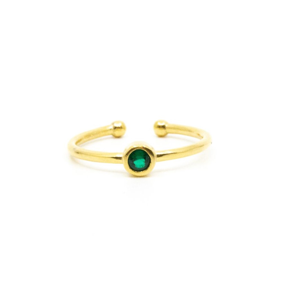 Ringar SEVEN EAST | Petite Ring Gron