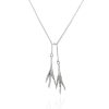 Halsband David & Martin | David&Martin – Chicken Feet Halsband, Silver