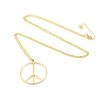 Halsband SEVEN EAST | Seven East – Peace Halsband, Guld