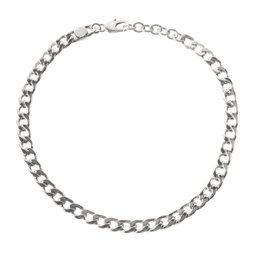 Halsband Dyrberg Kern | Dyrberg/Kern – Jeanis Necklace, Blank/Silver