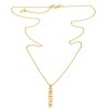 Herrsmycken 7EAST MAN | Seven/East – Freedom Vertical Halsband, Guld