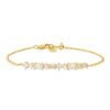 Armband SIF JAKOBS | Ivrea Armband | Guld | Vita Zirkoner