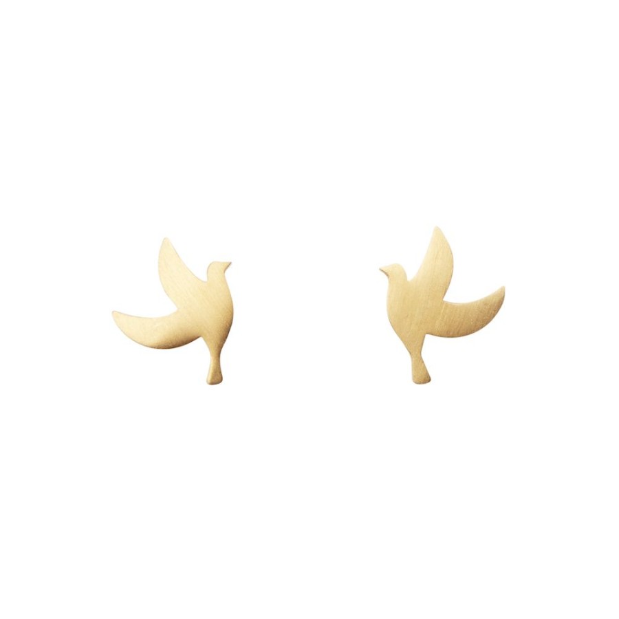 Orhangen CU Jewellery | Cu Jewellery – Peace Small Ear Gold