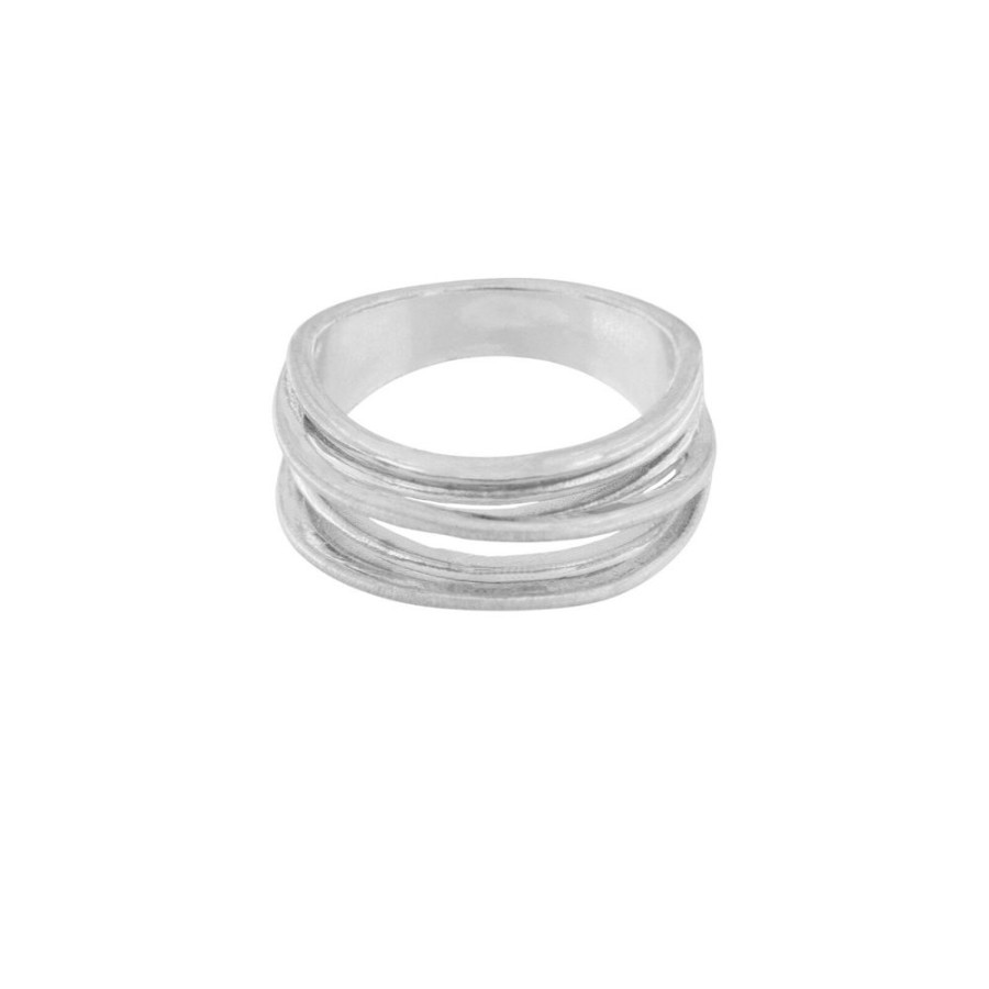 Ringar Dansk Copenhagen | Dansk Copenhagen – Tara Wrap It, Ring Silver