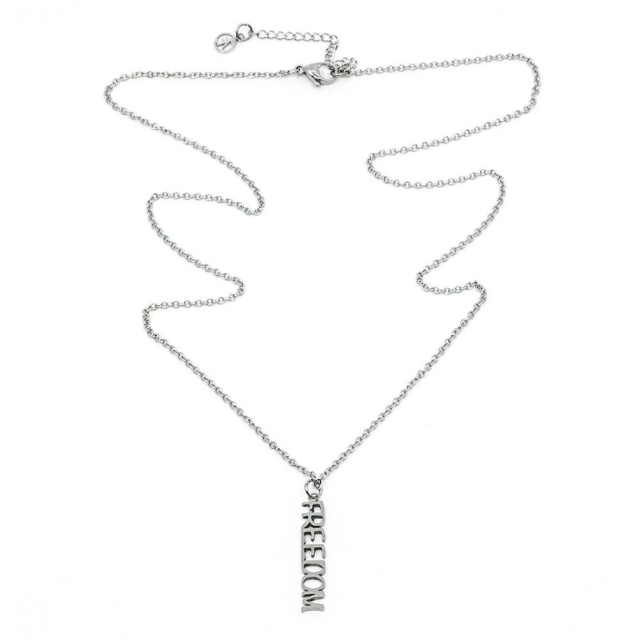 Herrsmycken 7EAST MAN | Seven/East – Freedom Vertical Halsband, Silver