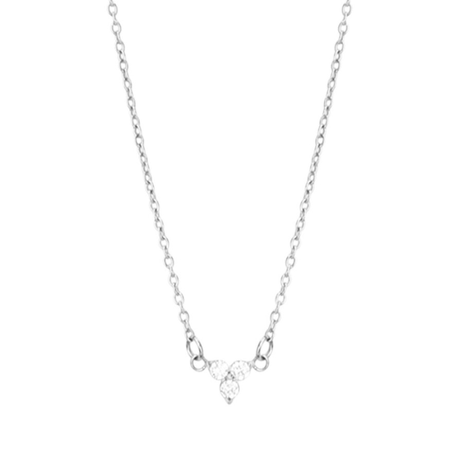 Halsband Dansk Copenhagen | Dansk Copenhagen – Lily Waterproof Multi Halsband, Silver