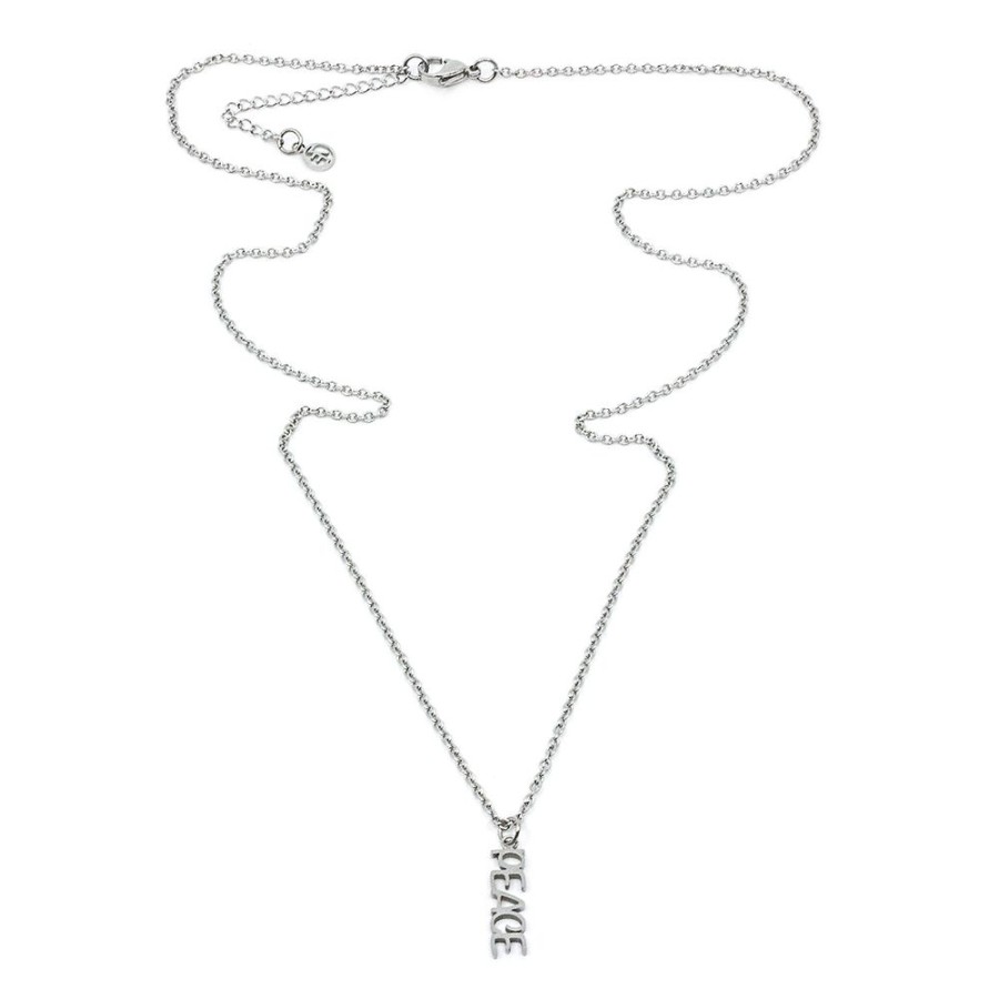 Halsband SEVEN EAST | Seven/East – Inner Peace Vertical Halsband, Silver