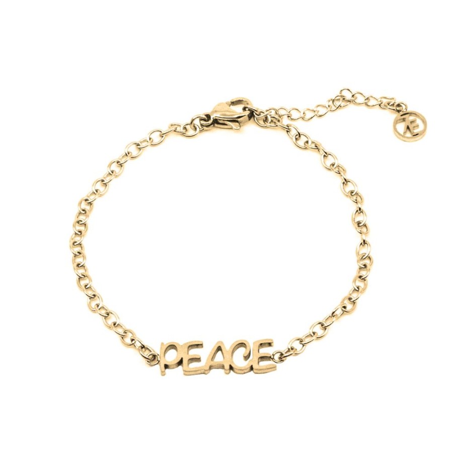 Armband SEVEN EAST | Seven/East – Inner Peace Armband, Guld