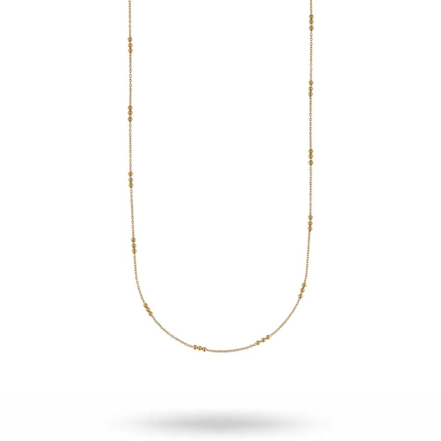 Halsband CU Jewellery | Cu Jewellery – Saint 40 Cm Halsband, Guld