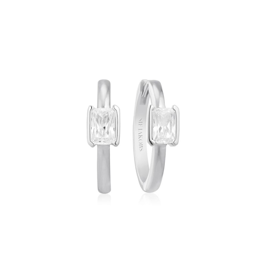 Festsmycken SIF JAKOBS | Sif Jakobs – Roccanova Uno Earrings, Kristall/Silver