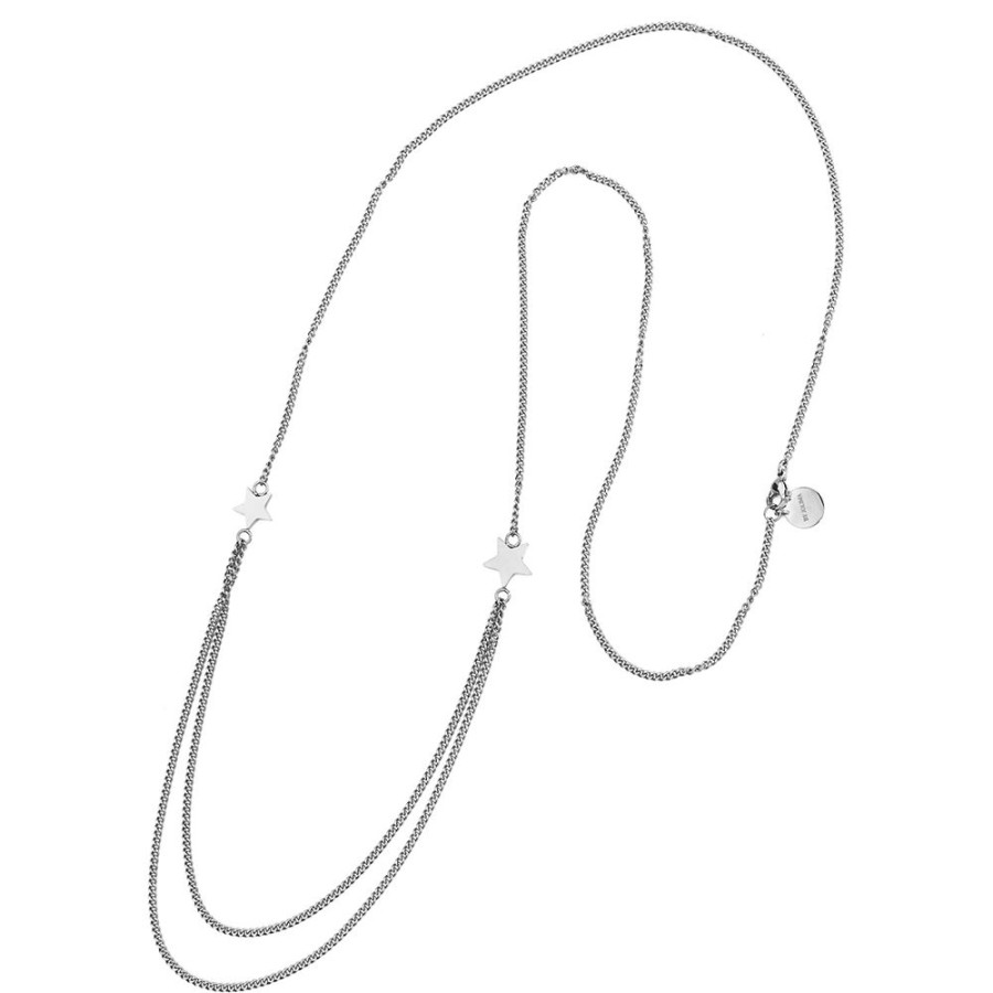 Halsband By Jolima | By Jolima – Nova Chain Langt Halsband, Silver