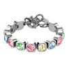 Armband Dyrberg Kern | Conian Ss Multi Pastel Armband | Silver