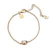 Armband CU Jewellery | Cu Jewellery – Pearl Chain Armband, Guld