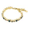 Armband Dyrberg Kern | Teresia Sg Blue Armband | Guld