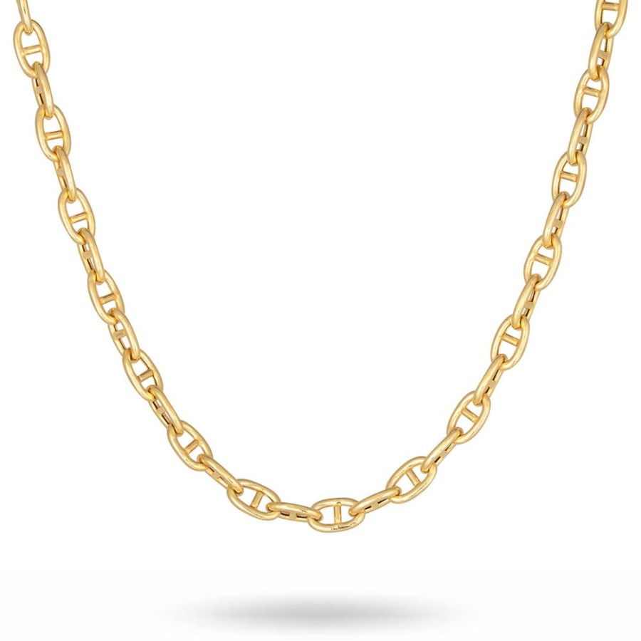 Herrsmycken CU Jewellery | Cu Jewellery – Victory Chain Halsband, 60-65, Guld