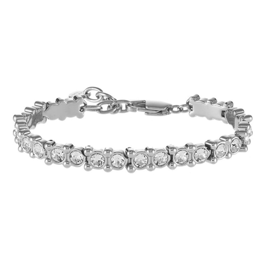 Armband Dyrberg Kern | Dyrberg/Kern – Rubra Silver | Kristall