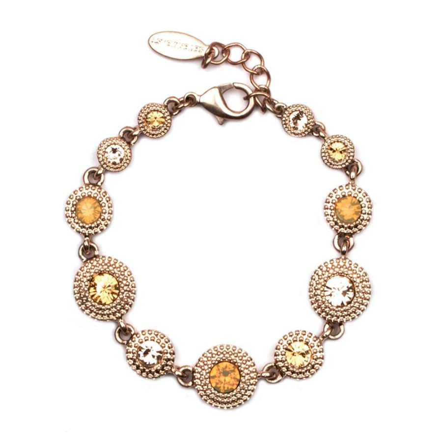 Festsmycken SEVEN EAST | Seven/East – Sparkle Armband, Rose