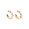 Orhangen 1 SÂINT AVENUE | 1 Saint Avenue – Baguette Hoops Guld