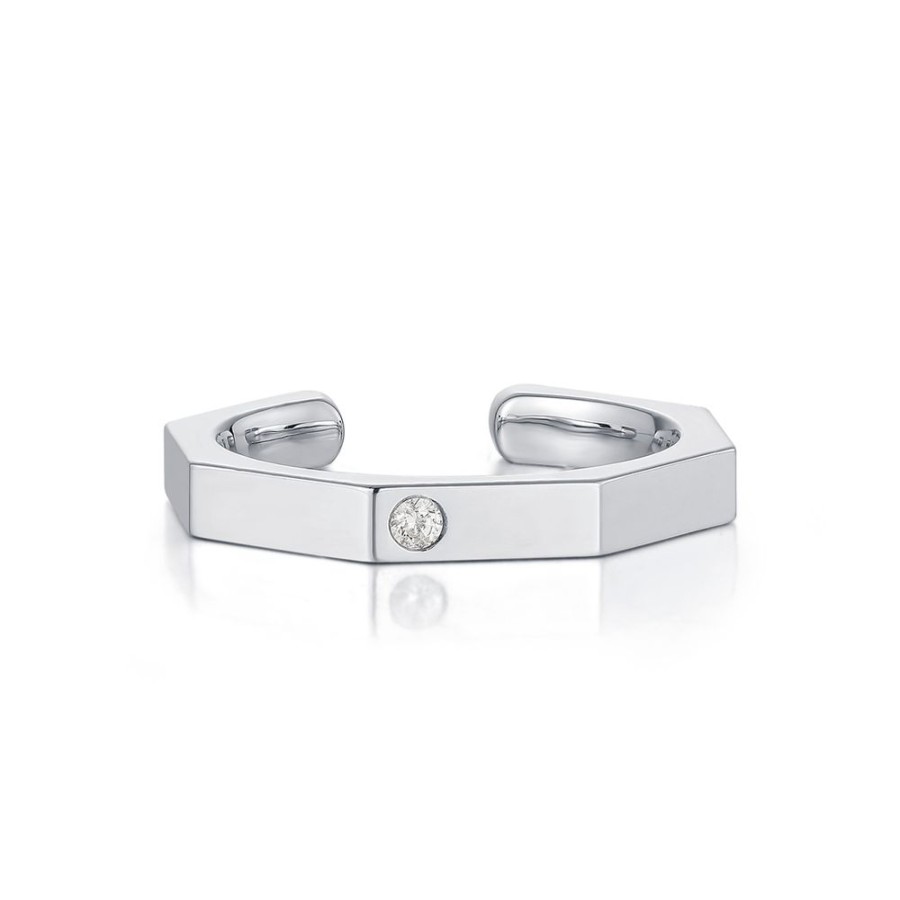 Ringar Pantolin Bagatelle | Pantolin Bagatelle – Octagon Ring, Silver