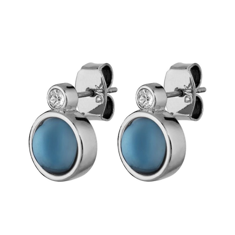 Orhangen Dyrberg Kern | London Ss Blue Orhangen | Silver