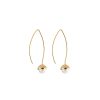 Orhangen CU Jewellery | Cu Jewellery – Pearl Bubble Orhangen Guld