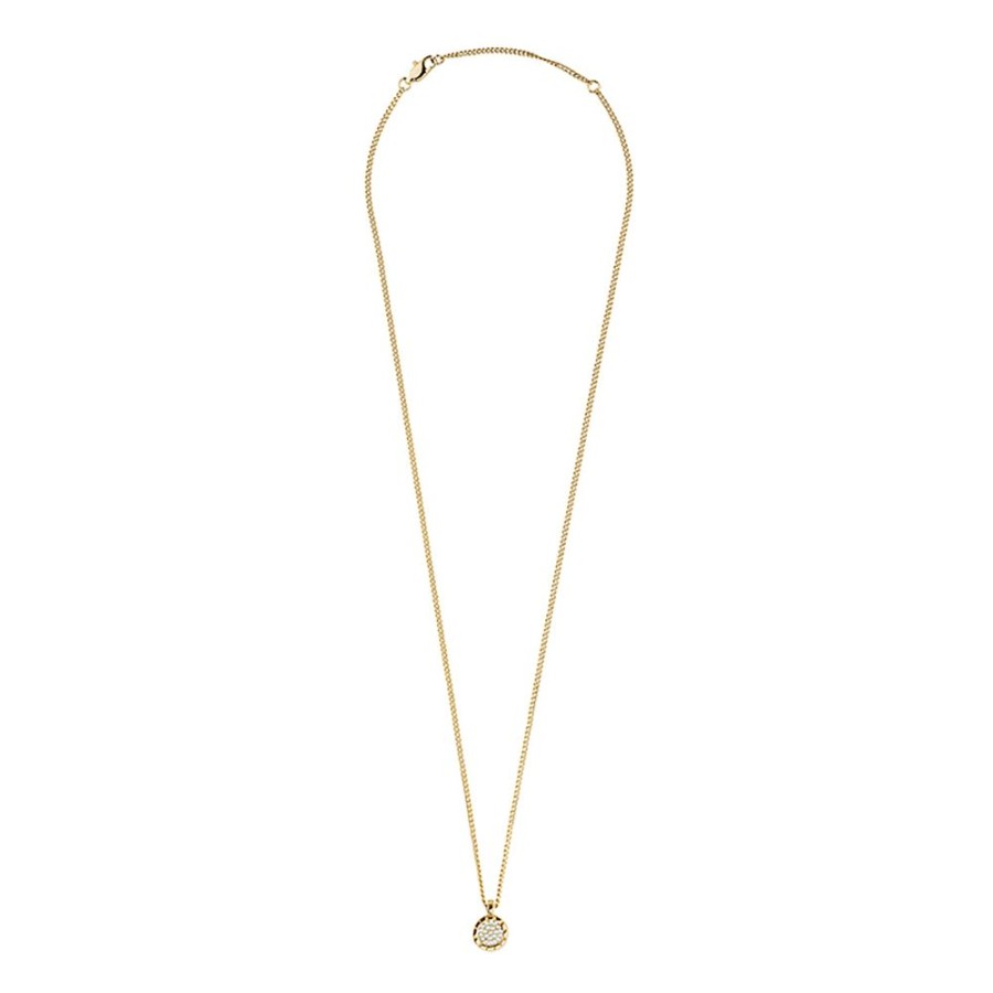 Halsband Dyrberg Kern | Dyrberg/Kern – Alia Halsband, Guld/Kristall