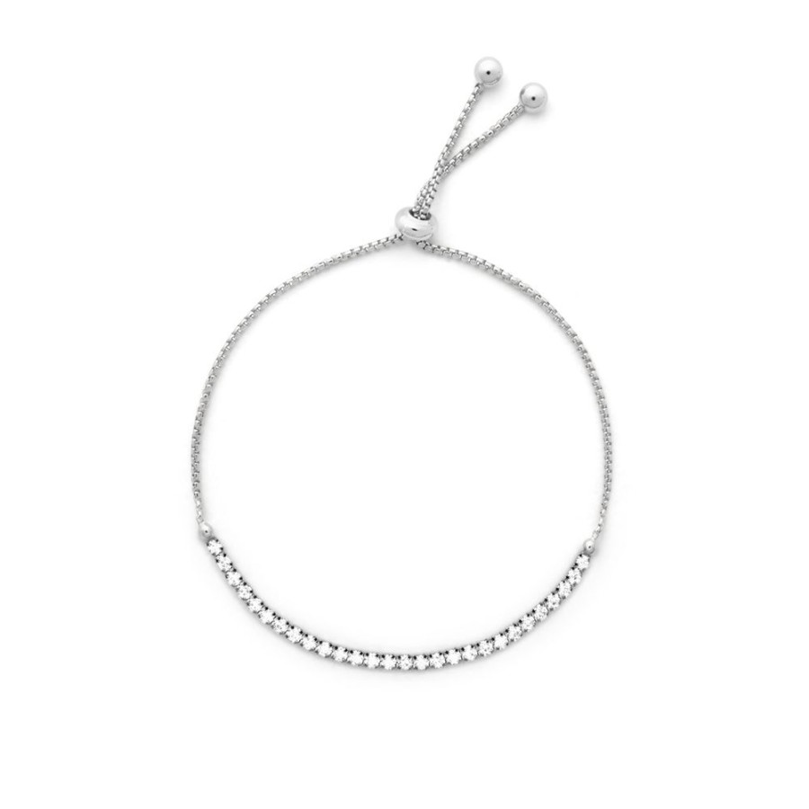 Armband CU Jewellery | Cu Jewellery – Cubic Slider Armband, Silver