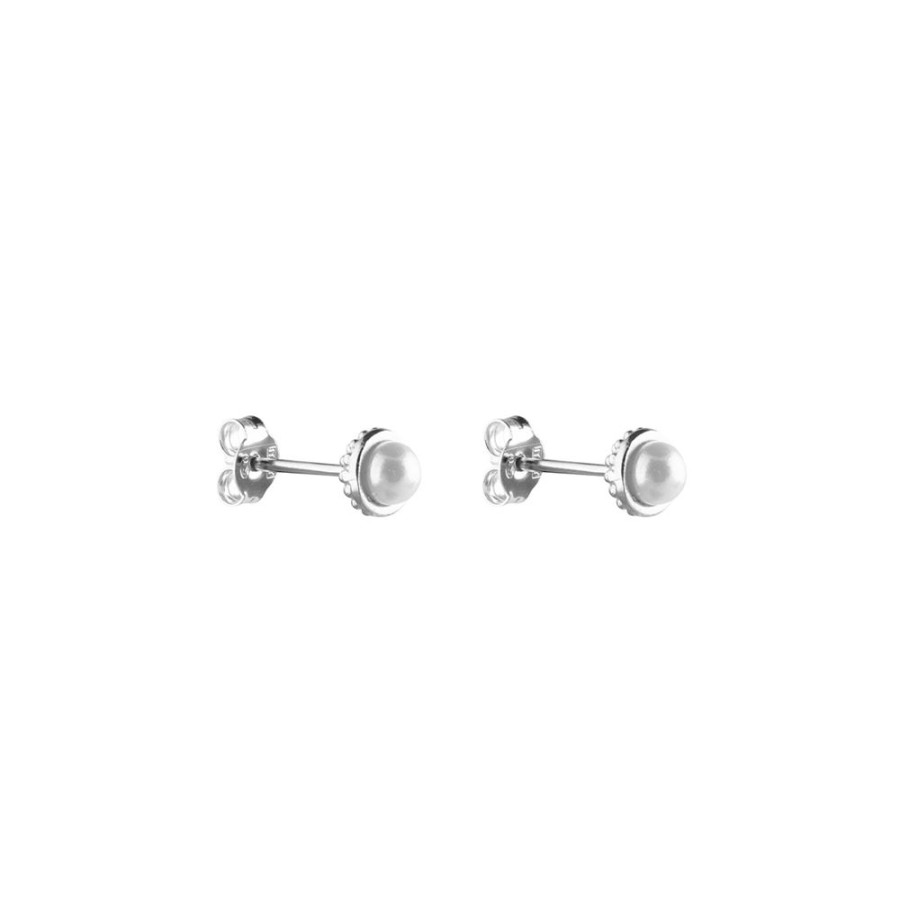 Orhangen CU Jewellery | Cu Jewellery – Pearl Bubble Sma Stud Orhangen Silver