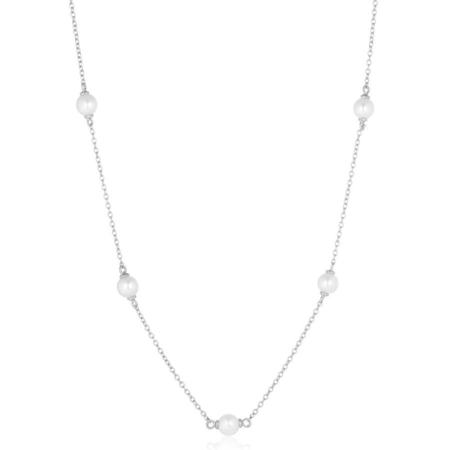 Halsband SIF JAKOBS | Padua Cinque Halsband | Silver | Sotvattensparla