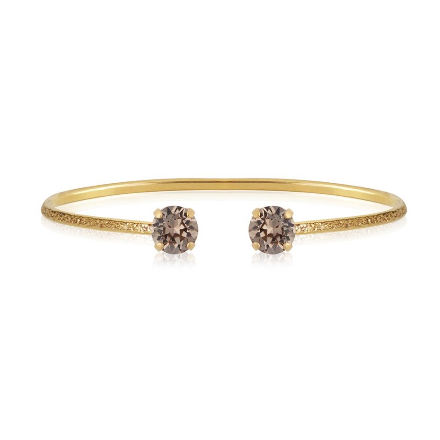 Armband Caroline Svedbom | Caroline Svedbom – Classic Petite Armband Guld | Greige