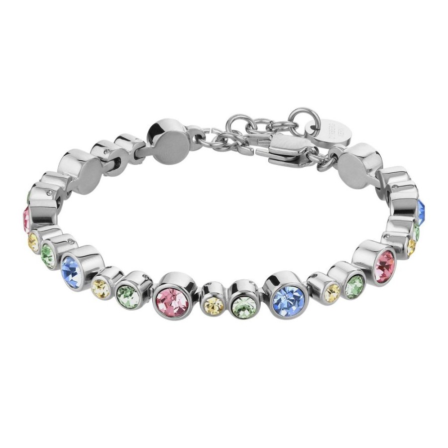 Armband Dyrberg Kern | Teresia Ss Multi Pastel Armband | Silver